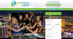 Desktop Screenshot of earthlimos.com